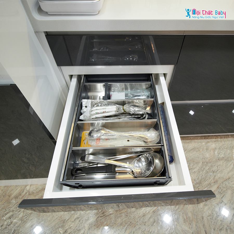 Nội thất trọn gói hiện đại nhà chị Hạnh - quận 10
